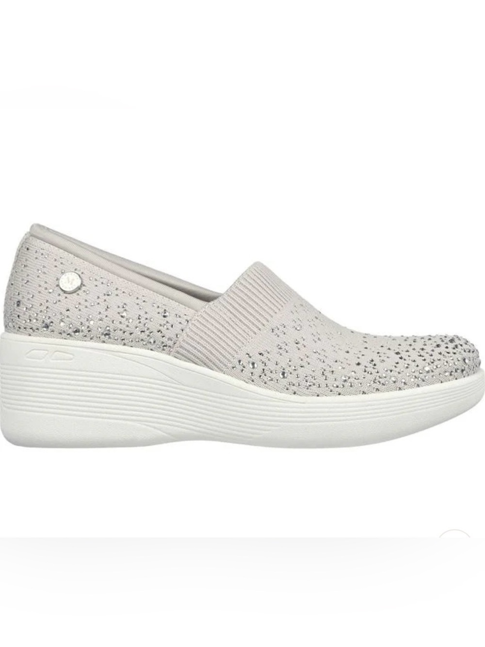SKECHERS WOMEN'S MARTHA STEWART PIER-LITE REFLECTION WEDGE - Picture 3 of 9